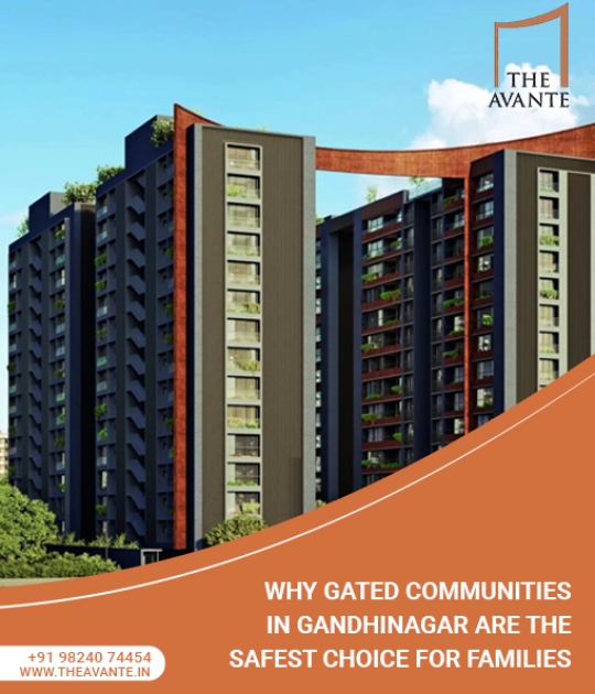 Why gated communities in Gandhinagar are the safest choice for families  3bhk 4bhk  flats in sargasan  gandhinagar 
